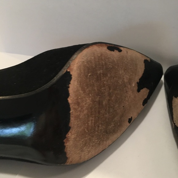 Stuart Weitzman Designer Leather Suede Heels - Picture 11 of 11